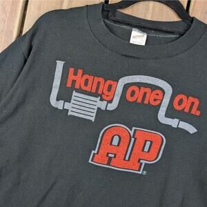Hang One On Muffler AP Auto Supply Vintage 80s Soft 50/50 Blend T-shirt Medium